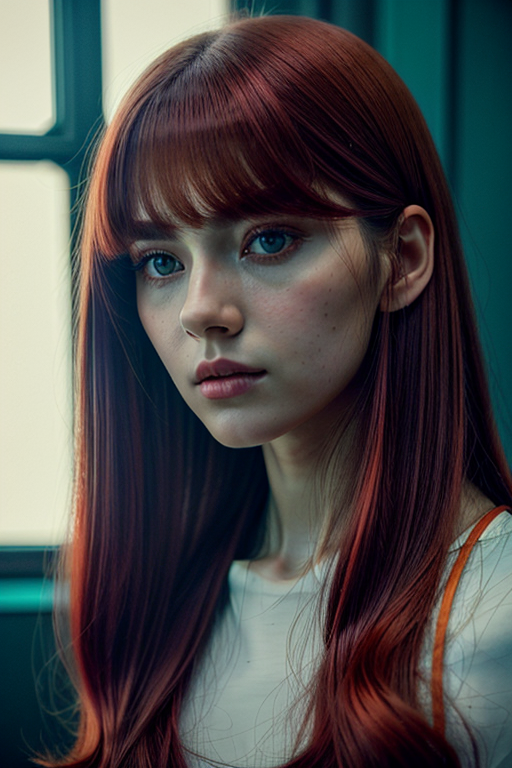 red eyes pic girl aesthetic